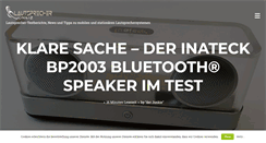 Desktop Screenshot of lautsprecher-junkie.de